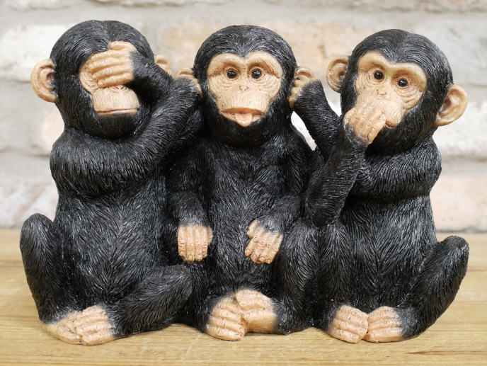 3 Wise Monkeys